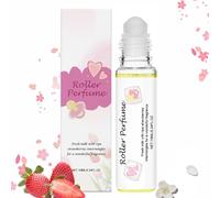 Parfum Alpha Pheromone,Ecdf parfum phéromones,Parfume feromone pour femme,Roll on parfume aux phéromones pour femme,Parfums Pheromone pour Femmes Attire Homme,Parfum Lait à la Fraise (10ml, 1pc)
