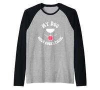 Parfum Amusant pour Chien - Mon Nez de Chien Tout Manche Raglan
