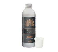 Parfum Aromatique Concentré Spa Exotic, Note de Coco et de Vanille pour Spa et Hydromassage, 250 ml avec Gobelet Doseur Gradué