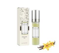 Parfum aux phéromones pour femme, mini roll-on Parfum Femme, parfum rafraîchissant aux phéromones pour un rendez-vous ou au quotidien, longue tenue et format voyage (10ml, Vanille)