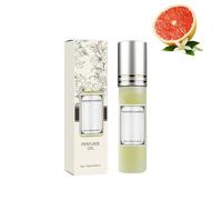 Parfum aux phéromones pour femme, mini roll-on Parfum Femme, parfum rafraîchissant aux phéromones pour un rendez-vous ou au quotidien, longue tenue et format voyage (10ml, Citron Pamplemousse)