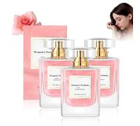 Parfum Aux Phéromones pour Femme, Parfum Pheromone pour Femme, Ecdf Parfum Pheromone de Floral Cologne pour Femmes, Longue Durée & Frais Perfume Spray, Cadeaux pour femmes (50ml, 3pc)