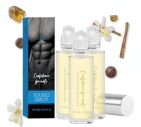 Parfum Aux Phéromones Pour Homme,ecdf Pheromone Parfum Homme,Huile Parfumée Corps,Roll On Parfums Aux Phéromones Pour Homme,Eau De Toilette Homme,Parfums Aux Phéromones Pour Attirer Les Femme (3pc)