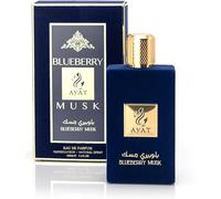 Parfum BLUEBERRY MUSK Santeur Dubai 100 ml Pour Les Hommes et Les Femmes Senteur Arabian Orientale Unisexe - Notes : Agrumes Bergamote Pêche Vanille et Musc