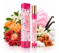 Parfum Candy Fluff - Format de poche 35 ml - Fragrance Unisexe - Note sucrée - Barbe à Papa, Fruits Rouges & Vanille