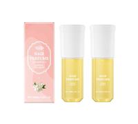 Parfum Capillaire 2-en-1, Spray Parfumé & Soin Brillance, Lisse les Frisottis, Cheveux Éclatants à l’Argan Bio, 100ml (100ml, 2pc)