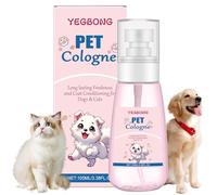 Parfum Chien,Parfum pour Chien,Spray Déodorant pour Chiens,Spray Parfumé pour chien et Chat,parfum Poudre de Bébé, PARFUM Frais et Durable,Après-Shampoing pour Fourrure,Formule Non Collante, 100 ml