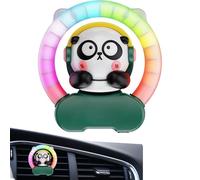 Parfum d'Ambiance Longue Durée Pour Voiture,Diffuseur d'Aromathérapie pour Prise d'Air avec Éclairage LED - Batterie Rechargeable 180mAh Décoration Automobile Assainisseur d'Air pour Véhicules