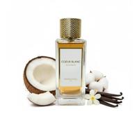 Parfum de Niche, Fragranza, Eau de Parfum Concentrée Mixte, Noix de Coco, Vanille, Cèdre & Musc Blanc, Longue Tenue, 100ml (Coeur Blanc)