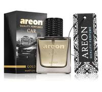 Désodorisant pour voiture areon lUX or de parfum 50 ml.