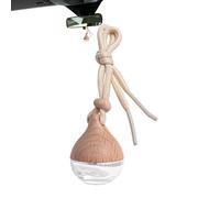 Parfum De Voiture En Bois Transparent - Bouteille De Déodorant Pour Air Richable, Distributeur D'Aromas Décoratif | Élégant Accessoire Intérieur En Lanière Avec Parfum De Parfum De Longue D