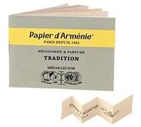 Papier d'Arménie – Papier désodorisant Tradition – Désodorise & Parfume – 3×12 feuilles
