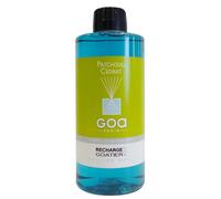 Rechargetier patchouli cédrat 500 ml - Goa - Bleu - Plastique