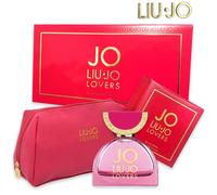 Liu Jo Lovers Coffret cadeau femme parfum Jo EDT 50 ml avec pochette fuchsia