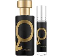 Parfum Homme,Coffret Parfum Homme,Parfum Pheromone Pour Homme,Parfums Homme, Brume Corporelle Parfumée,Eau De Parfum Homme, Spray De Phéromones,Secrète Pour Une Attraction IrréSistible (2PC-B)