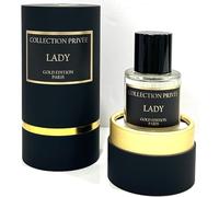 Parfum LADY Collection Privée Nouvelle Edition (Gold Edition), Idée Cadeau, un parfum longue durée et unisexe de 50 ml, fabriqué en France (LADY)