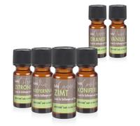 parfum lot de 10 - forêt de conifères, orange, citron, vanille, canelle et pin - FRAIS DE PORT OFFERT