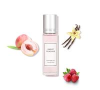 Parfum Pheromone Pour Femme, Parfum Aux Phéromones Pour Femme,Parfum Feromone pour Femme, Roll On Perfume Pheromone Parfum Femme, Parfums Aux Phéromones Pour Attirer Les Hommes (Peach Vanilla)