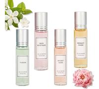 Parfum Pheromone Pour Femme, Parfum Aux Phéromones Pour Femme,Parfum Feromone pour Femme, Roll On Perfume Pheromone Parfum Femme, Parfums Aux Phéromones Pour Attirer Les Hommes (4pc)