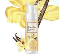 Parfum pheromone pour femme, Parfum Vanille Femme, Aroma Spray Vanille 100ml,brume corporelle parfumée, spray parfumé longue durée pour cheveux et corps, eau de toilette hydratante (Vanille)