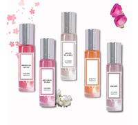 Parfum Pheromone Pour Femme,Parfums Femme,Coffret Parfum Femme,Parfum Femme Vanille,Eau De Parfum,Roll-on Pheromone Parfum Femme,Coffret Parfum de Saint Valentin pour petite amie(5pc)