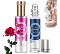 Parfum Pheromone Pour Homme,Roll on Parfum Alpha, Alpha Pheromone Parfume Hommes,Cupids Parfums Longue Durée,Parfume Au Pheromone Homme Pour Attire Femmes (Mix, 2pc-B)