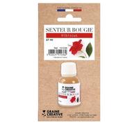 Parfum pour Bougie - GRAINE CREATIVE - Hibiscus - 27 ml - Multicolore