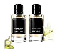 Parfum pour femme aux notes de lys, jasmin et patchouli（2pcs） | Parfum longue tenue, idéal pour offrir, doux pour la peau, format voyage pour un usage quotidien, 50 ml
