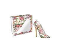 Parfum pour femme " Stiletto avec motif floral 100 ml Eau de Parfum | Tiverton Miss Fashionista White