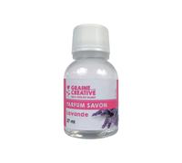 Parfum pour savon - GRAINE CRÉATIVE - Lavande - 27 ml - Idéal pour bougies - Fabriqué en France