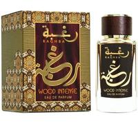 Parfum Raghba Wood Intense Eau De Parfum De Haute Qualité Et De Longue Durée,Arabe Oriental 100ml Version Plus Intense,Fumée Et Boisée