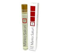 Parfum roll-on japonais Mariko Sakuri pour femme 15 ml - Parfum asiatique luxueux aux notes de jasmin, patchouli, bergamote et mousse de chêne - Senteur élégante, épicée et sensuelle