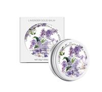 Parfum solide à la lavande, baume portable parfumé pour femme, baume de voyage durable pour femme, parfum floral naturel, eau de parfum lavande, parfait pour une utilisation en voyage