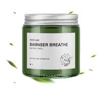 Parfum solide, baume parfumé pour voiture, baume d'aromathérapie solide, 3,53 oz de baume d'aromathérapie solide longue durée, accessoires de parfum multifonctionnels décoratifs avec
