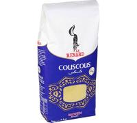 Parfum subtil de blé doré, texture légère et aérienne - Couscous moyen LE RENARD, semoule de blé dur de qualité supérieure, 5 kg - Lot de 2