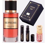Parfum Supreme Senteur Bouquet - - Coffret Luxe - Extrait De Parfum 50ml + Essence Pure 3ml + 2 E¿Chantillons Offert - Coffret Cadeau Homme Et Femme - Collection Privee Générique