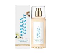 Parfum vanille et coco pour cheveux et corps, 100 ml, parfum léger à l'huile de jojoba, nourrissant et hydratant, durable et non adhésif, pour femme (100 ml, 1 pièce)