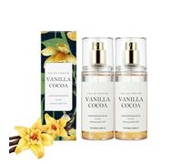 Parfum vanille pour femme, spray brillant pour cheveux et corps, parfums crème à la vanille, parfum durable, fleurs délicates, parfum apaisant ingrédients de première qualité, cadeaux pour hommes et