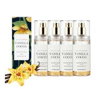 Parfum vanille pour femme, spray brillant pour cheveux et corps, parfums crème à la vanille, parfum durable, fleurs délicates, parfum apaisant ingrédients de première qualité, cadeaux pour hommes et