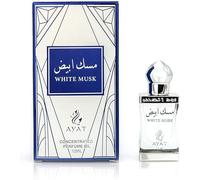Parfum White Musk 12ml De MyPerfumes Attar Arabe Oriental Musc Blanc Halal Pour Homme et Femme 100% Huile Sans Alcool Huile Parfumée Longue Durée Notes: Musc, Boisé, Floral, Rose, Oud, Violette