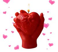 parfumées pour la Saint-Valentin - Aromathérapie en forme de cœur à main, décoration d'intérieur romantique | Ensemble de parfumées longue durée, cadeau relaxant de méditation, de Yoga