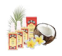 Parfumerie TIKI Eau de Toilette Tiaré Tahiti 120ml - Parfum Floral Exotique Gardenia Spray Naturel - Parfum Femme Homme Monoï - Fabriqué à Tahiti (Lot de 2)