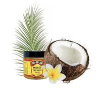 Parfumerie TIKI Monoï Tiaré Tahiti 120ml - Huile Coco Corps Cheveux Hydratante Nourrissante Massage - Soin Naturel - Fabriqué à Tahiti (Lot de 1)