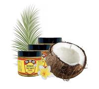 Parfumerie TIKI Monoï Tiaré Tahiti 120ml - Huile Coco Corps Cheveux Hydratante Nourrissante Massage - Soin Naturel - Fabriqué à Tahiti (Lot de 3)