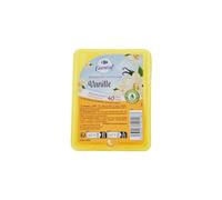 Parfumez votre maison jusqu'à 40 jours avec CARREFOUR ESSENTIAL Désodorisant Gel Vanille 150g - Lot de 4