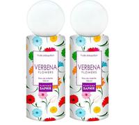 PARFUMS SAPHIR Fruit Attraction Verveine - Eau de Toilette Vaporisateur Femme - 100 ml (Lot de 2)