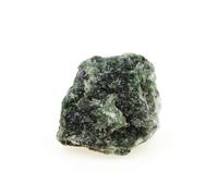 Pargasite Chromifère & Rubis. 38.2 Cts. Vieille-Brioude, Haute-Loire, France.