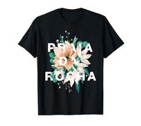 Paria da Rocha Motif Floral Portugal Beach Vibes T-Shirt