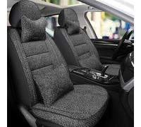 PARIE Voiture Ensembles De Housses Siège pour Peugeot 308 308 II (T9) 2013-2021 Notched Under The Cockpit, Anti-Poussière Anti-Rayures Avant Et Arrière Coussin Accessoires Interieur