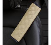 PARIE Voiture Rembourrage De Ceinture Sécurité pour BMW Z4 M1 M3 M4 M6 E85 E89 G29 F82 F83 F13 F06 Roadster, Multifonction Epaules Protège Amovible Accessoires IntéRieurs,A/Beige